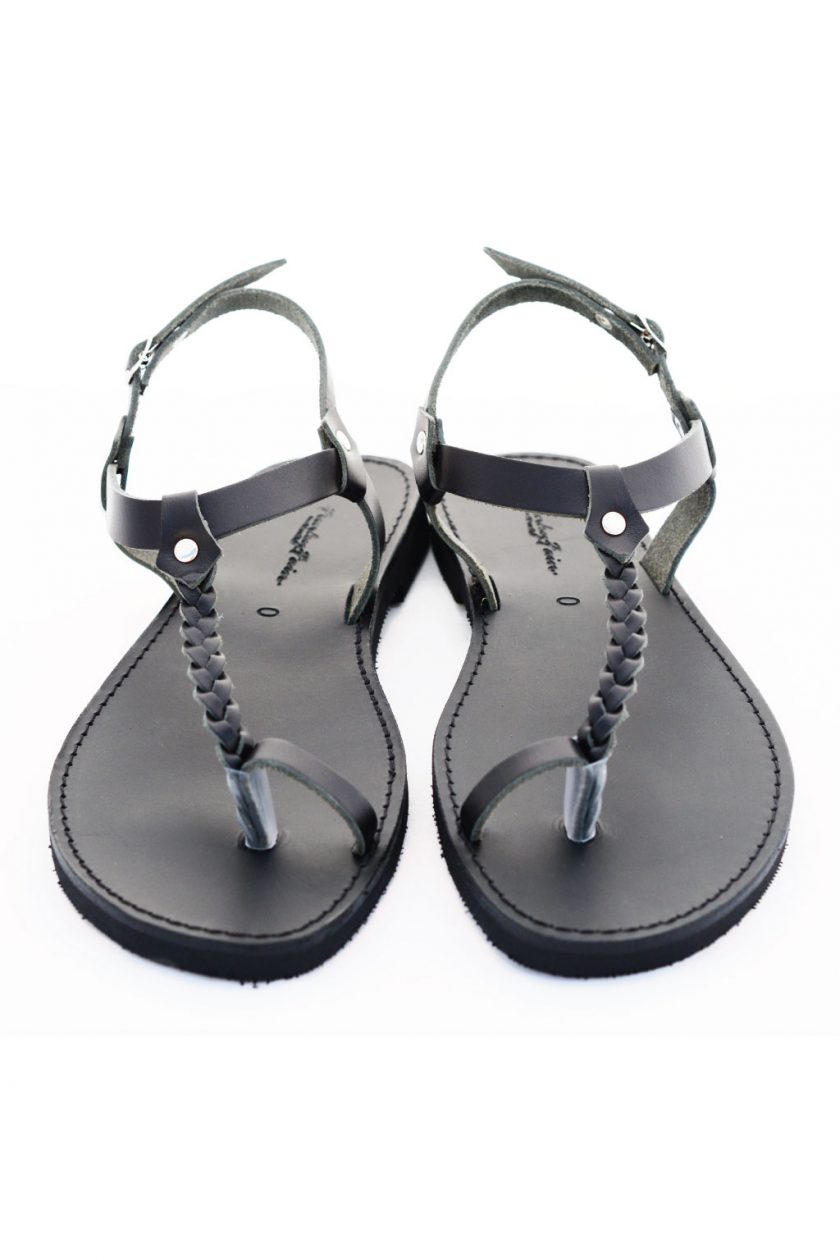 Griechische Sandalen FUNKY LOOKS, schwarz